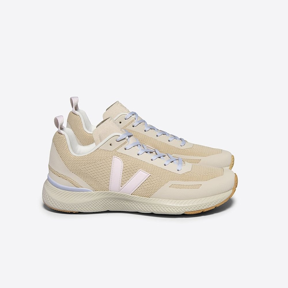 欧洲直邮VEJA Impala系列杏仁色再生聚酯纤维V标识训练鞋 男 - 图2