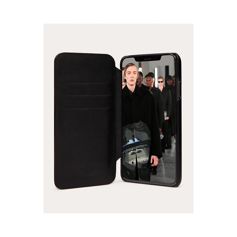 香港直邮Valentino 徽标翻盖手机壳 TY2P0R21LVN - 图0