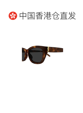1h可退 香港直邮SAINT LAURENT 女士太阳镜 SLM153003 AW2025 褐