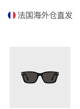 欧洲直邮HUGO BOSS雨果BOSS BLACK 带金色铰链黑色醋酸纤维太