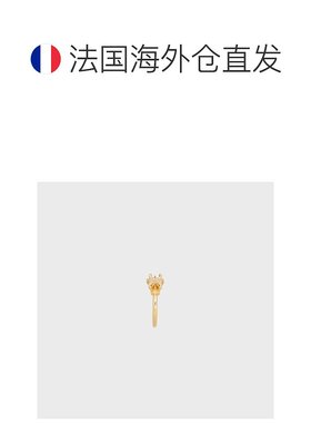 1h可退 欧洲直邮CELINE赛琳 SPARKLE TRIOMPHE 镶钻镀金黄铜单钻