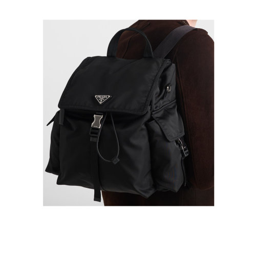 香港直邮Prada Prada Explore Re-Nylon与皮革双肩背包 2VZ1182DW - 图2