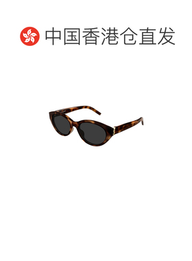1h可退 香港直邮SAINT LAURENT 女士太阳镜 SLM148003 AW2025 黑