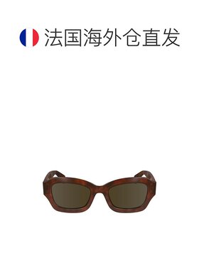 Longchamp/珑骧 女士玳瑁色醋酸纤维太阳镜