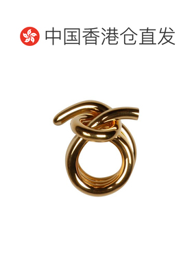 香港直邮AMBUSH 女士戒指 12111908GOLD AW2021 金色 色Knot戒指