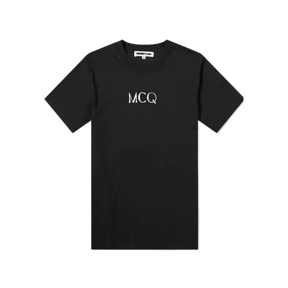 香港直邮McQ Alexander McQueen 徽标短袖T恤 291571ROH091000 - 图2