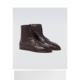 Hong Kong direct mail AURALEE men's leather strap boots brown brown comfortable and fashionable men's boots