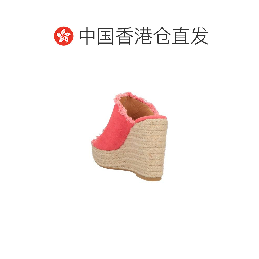 1h可退 香港直邮CastaÑer 女士 帆布面凉鞋 red红色 舒适时尚,淘宝优惠券,粉丝福利购,淘宝优惠卷
