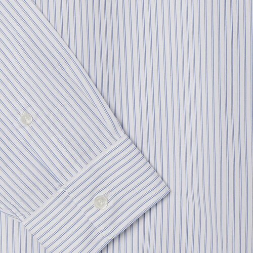 香港直邮LACOSTE 男士衬衫 CH9087AZZURRO CO 浅蓝色 CAMICIA UOM - 图2