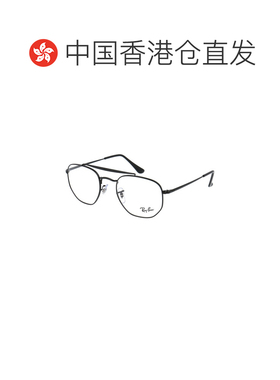 1h可退 香港直邮RAY-BAN 女士太阳镜 0RX3648V2509 AW2025 黑色