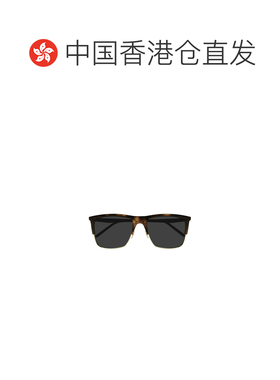 1h可退 香港直邮SAINT LAURENT 男士太阳镜 SL768004 SS2025 黑色