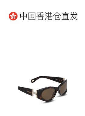 1h可退 香港直邮Chloe 蔻依 女士 徽标太阳镜 CH0259S colorful花