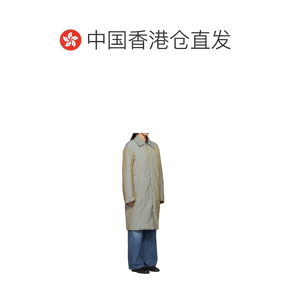 香港直邮Our Legacy Blithe翻领大衣 M4241B-图1
