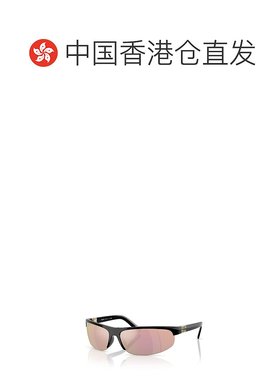 1h可退 香港直邮Miu Miu 缪缪 女士 徽标太阳镜 MUA02S black黑色