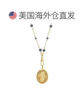 【美国直邮】2028|蒙大拿椭圆形双面盒式项链饰品