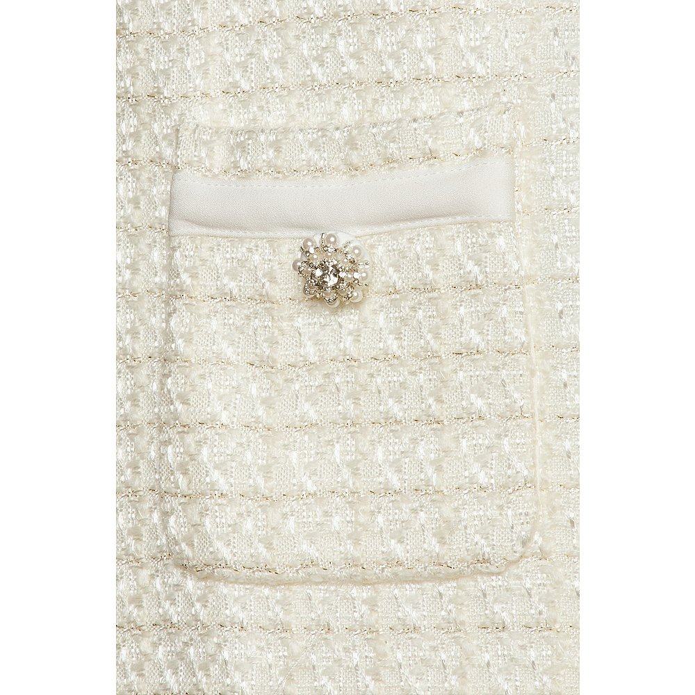 1h可退 香港直邮Self-Portrait 女士 珠皮呢蝴蝶结迷你连衣裙 SS2,淘宝优惠券,粉丝福利购,淘宝优惠卷