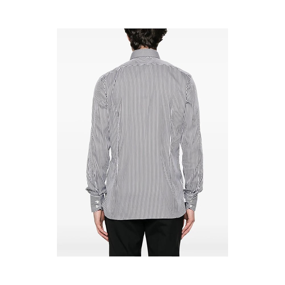 1h可退 香港直邮Tom Ford 汤姆·福特 男士 修身条纹衬衫 HSBC01C - 图0