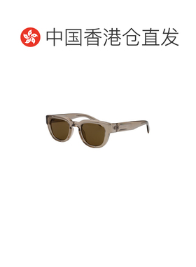 1h可退 香港直邮SAINT LAURENT 男士太阳镜 SL675004 AW2024 棕色