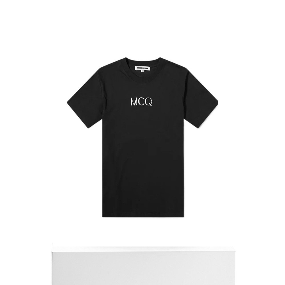 香港直邮McQ Alexander McQueen 徽标短袖T恤 291571ROH091000 - 图3