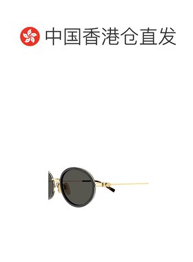 1h可退 香港直邮Gucci 古驰 女士 眼鏡圓框太陽眼鏡 GG1980S配饰