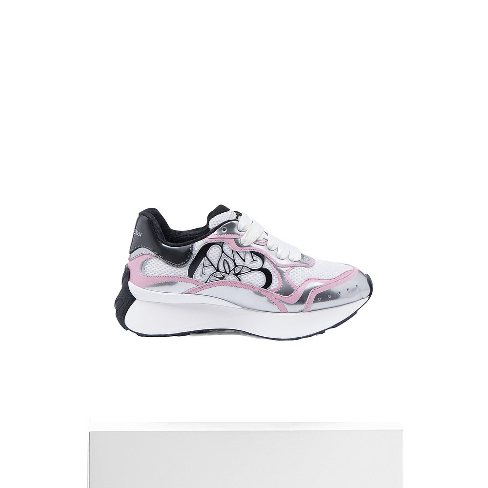 【99新未使用】香港直邮Alexander McQueen Sprint Runner 徽标低 - 图3