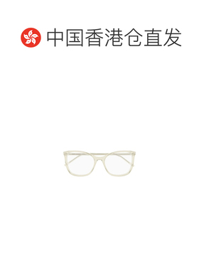香港直邮SAINT LAURENT 女士眼镜 SL835004 AW2025 白色 全框平光