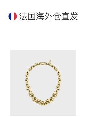 欧洲直邮HUGO BOSS雨果BOSS BLACK 圆形和椭圆形链环金项链