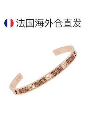 1h可退 欧洲直邮Fendi芬迪经典款FIsFendi系列金色黄铜徽标刻印手
