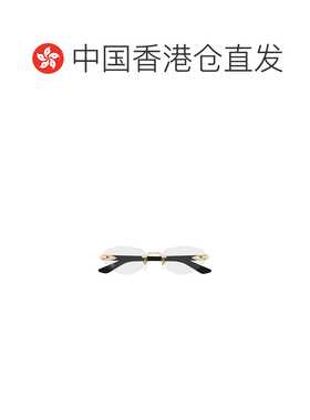 香港直邮CARTIER 女士眼镜 CT0609O001 SS2026 白色 猫眼平光镜