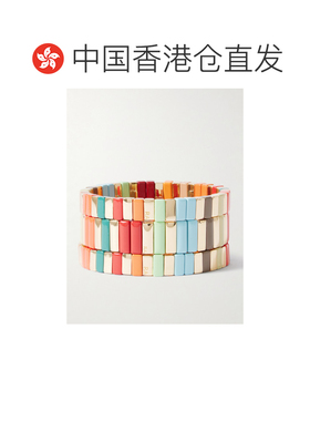 1h可退 香港直邮Roxanne Assoulin 女士 The By 亮色天然镀金珐琅