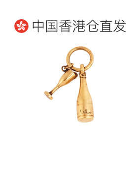 香港直邮CHLOÉ 女士项链 26SK196CB79DA SS2026 金色 酒瓶玻璃杯