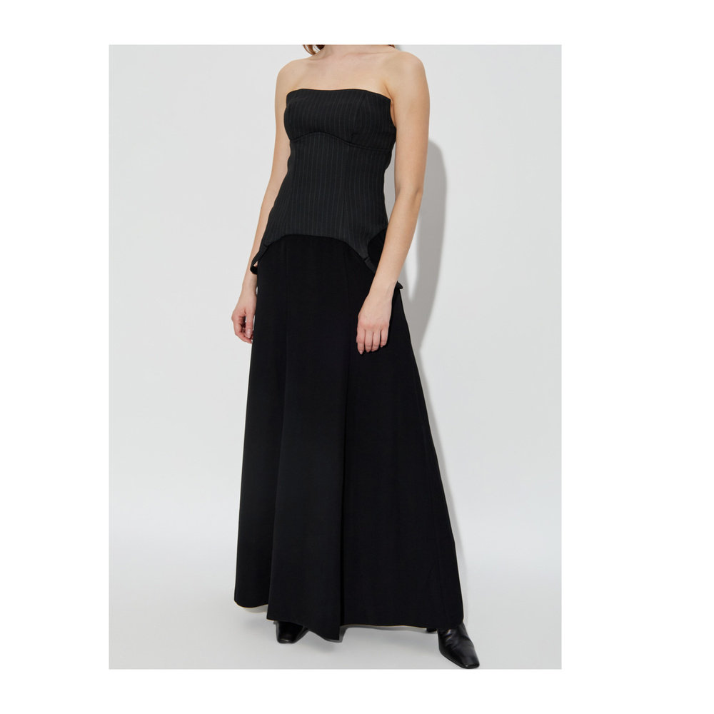 香港直邮MISBHV 女士连衣裙 251W806 AW2025 黑色 露肩拼接连衣裙,淘宝优惠券,粉丝福利购,淘宝优惠卷