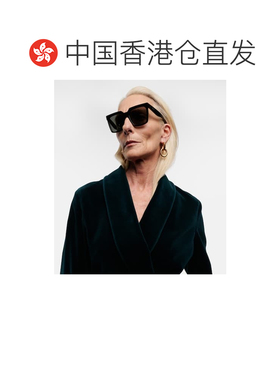 1h可退 香港直邮Celine 思琳 女士 方形醋纤太阳眼镜 black黑色