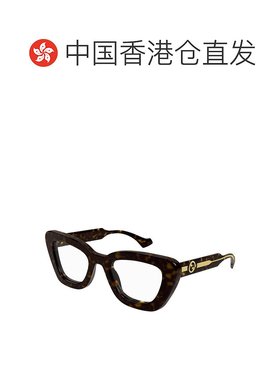 1h可退 香港直邮Gucci 古驰 女士 全框平光镜 GG1555O colorful花
