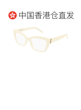 1h可退 香港直邮SAINT LAURENT 女士眼镜 SLM117005 SS2026 白色
