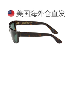 【美国直邮】RETROSUPERFUTURE棕色Thelonius太阳镜 时尚设计 防