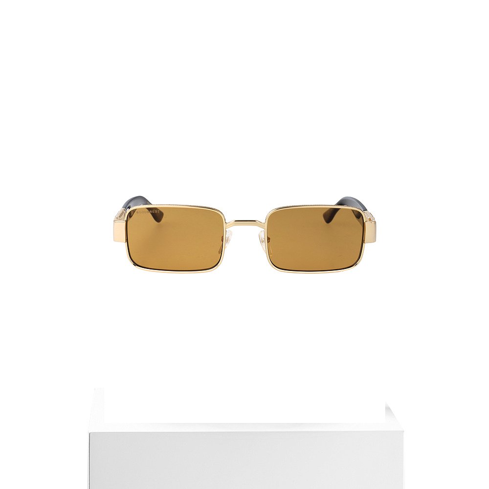 香港直邮Dsquared2 二次方 男士 金色金属太阳眼镜 D20156SJ5G - 图3