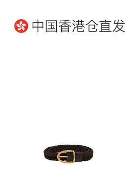 Tom Ford Woven Suede Angled Buckle 腰【付后1h可退】腰带