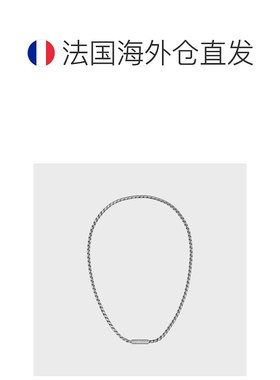 欧洲直邮HUGO BOSS雨果BOSS ORANGE银质项链 配编织链吊坠