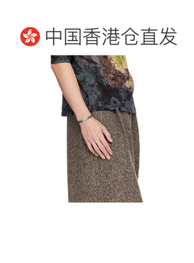 1h可退 香港直邮Emanuele Bicocchi 男士 Large Flat Braided 手