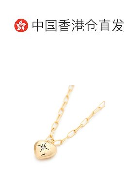 1h可退 香港直邮Coach 心形项链 451072吊坠