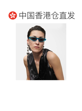 1h可退 香港直邮Celine 思琳 女士 猫眼太阳眼镜 001392 blue蓝色