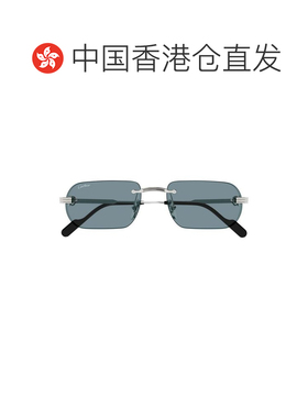 香港直邮CARTIER 男士太阳镜 CT0577S006 AW2025 蓝色