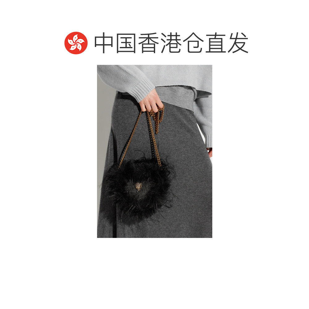 香港直邮KURT GEIGER 女士斜挎包 FABRICKENSINGTONHEARTX0BLKOTH,淘宝优惠券,粉丝福利购,淘宝优惠卷
