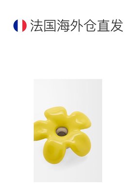 1h可退 欧洲直邮Loewe罗意威 女士银色/黄色银花帽造型吊坠