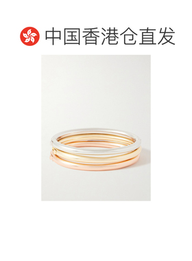 1h可退 香港直邮Roxanne Assoulin 女士 The Tubular 铰链金,玫瑰