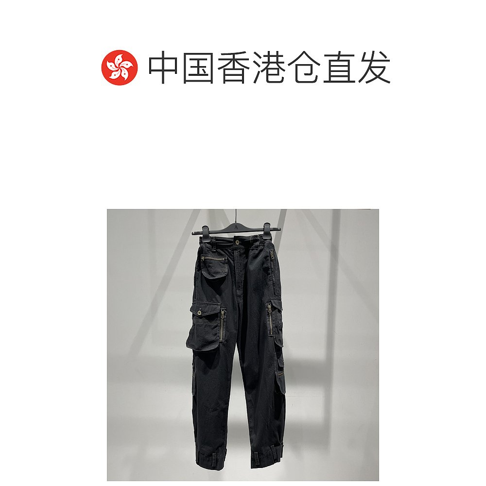 香港直邮HYEIN SEO 黑色男士休闲裤 PT6K-BLACK运动/休闲裤