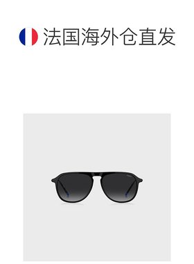 欧洲直邮HUGO BOSS雨果HUGO RED带管状金属镜腿黑色醋酸纤维