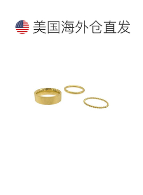 1h可退 【美国直邮】ADORNIAADORNIA|叠戴戒指套装