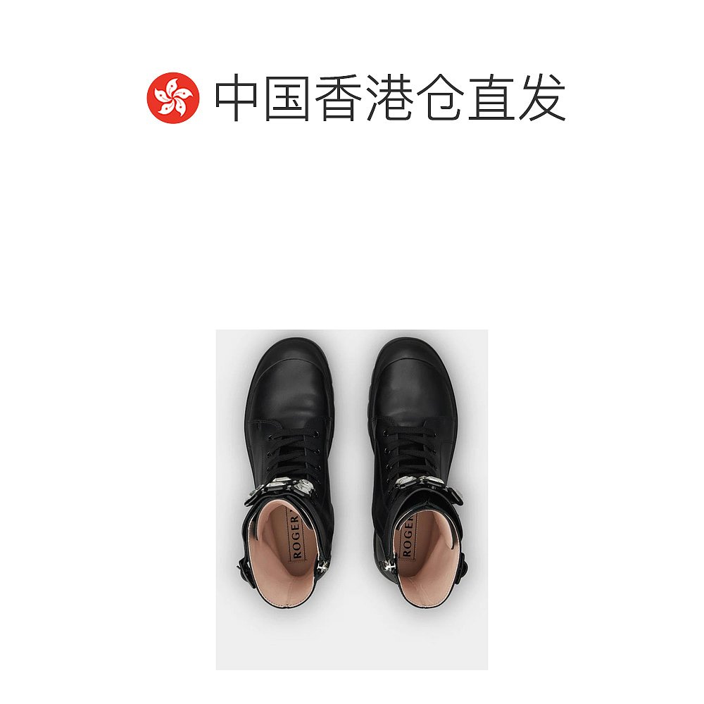 香港直邮Roger Vivier 系带短筒靴 RVW62832370Q7P - 图1